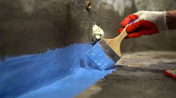 Commercial Vapor Barrier Installation project at a Talladega, AL business property by SJ Waterproofing Pros